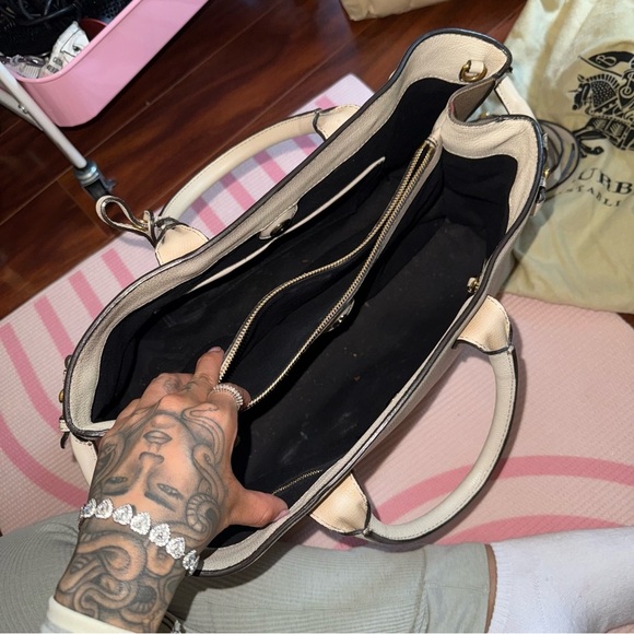 Burberry Beige Leather bag - Picture 4 of 16